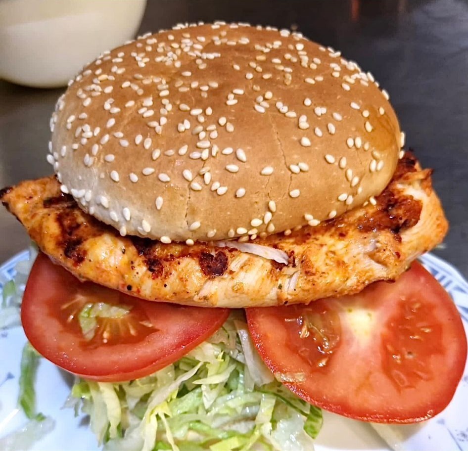 Grilled Chicken Fillet Burger